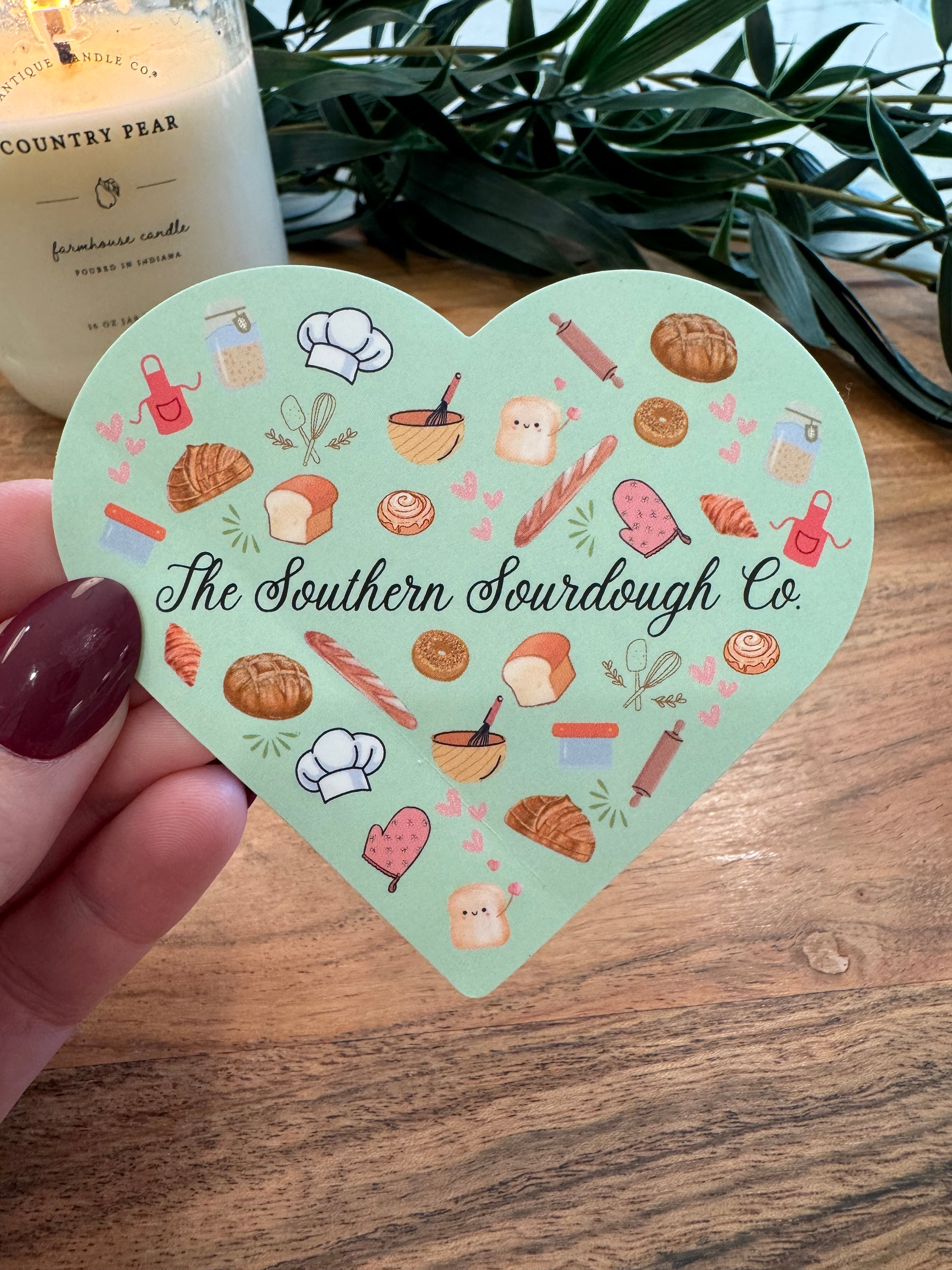 Baking Lover Waterproof Vinyl Sticker