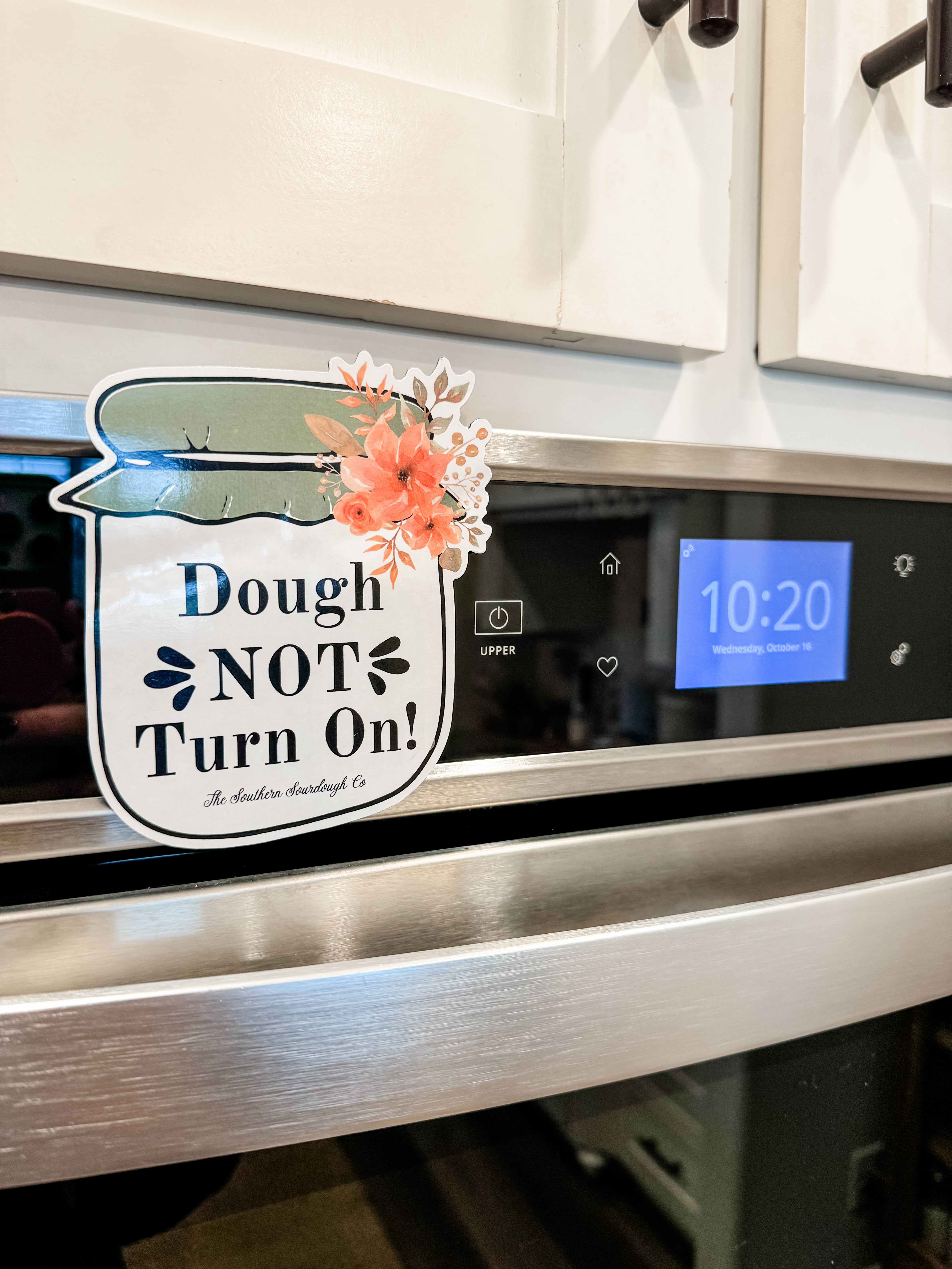 Sourdough Starter Oven Magnet – Keep Your Starter Safe!